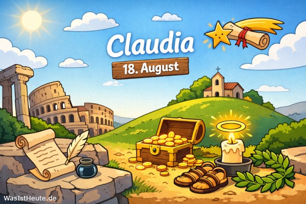 Claudia Namenstag ist am 18. August: Gedenktag einer frühen Christin