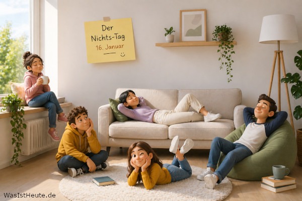 Der Nichts-Tag ist am 16. Januar: Bewusst nichts tun