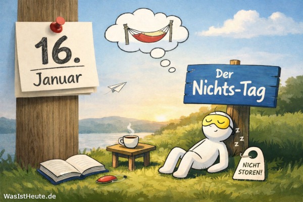Der Nichts-Tag ist am 16. Januar: bewusst nichts tun