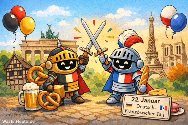 Deutsch-Französischer Tag ist am 22. Januar: Freundschaft seit Élysée-Vertrag