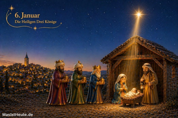 Die Heiligen Drei Könige ist am 6. Januar: Christlicher Gedenktag