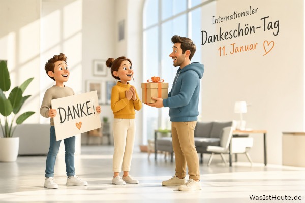 Internationaler Dankeschön-Tag ist am 11. Januar: Zeichen der Wertschätzung