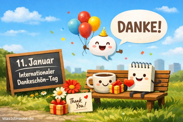 Internationaler Dankeschön-Tag ist am 11. Januar: Zeichen der Wertschätzung