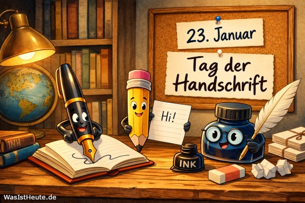 Tag der Handschrift ist am 23. Januar: Schreiben per Hand im Fokus