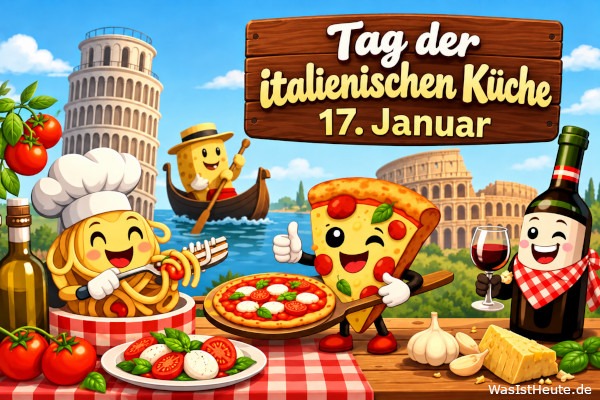 Tag der italienischen Küche ist am 17. Januar: Kulinarischer Ehrentag Italiens