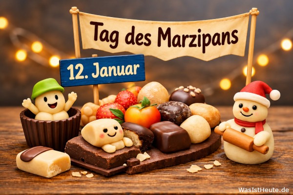 Tag des Marzipans ist am 12. Januar: Süße Ehrung der Mandelmasse