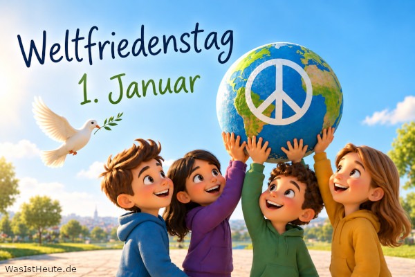 Weltfriedenstag ist am 1. Januar: Ein kirchlicher Gedenktag zum Nachdenken über Frieden
