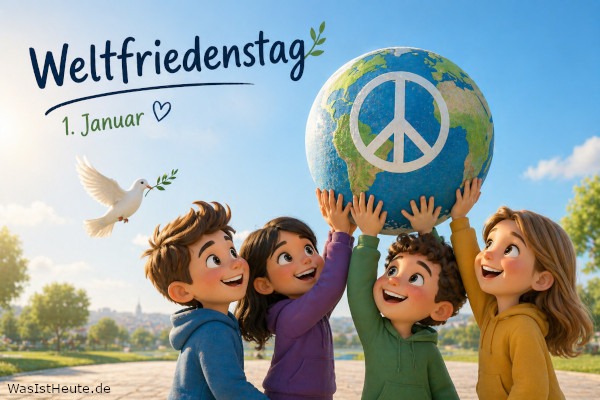 Weltfriedenstag ist am 1. Januar: Ein kirchlicher Gedenktag zum Nachdenken über Frieden