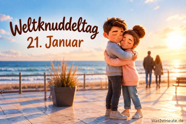 Weltknuddeltag (Internationaler Tag des Kuschelns) ist am 21. Januar: Zeichen für Nähe und Herzlichkeit