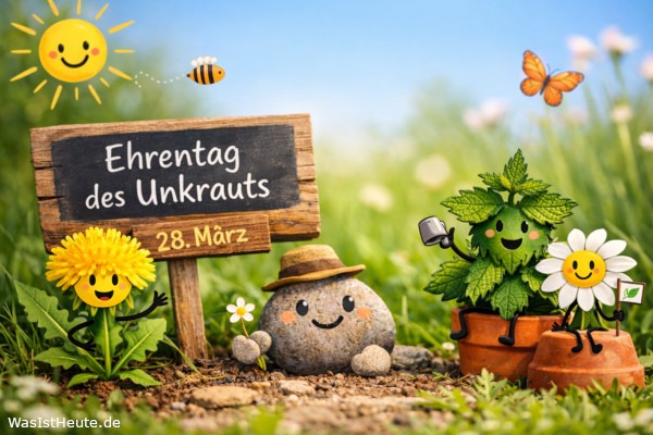 Ehrentag des Unkrauts ist am 28. März: Würdigung unterschätzter Wildpflanzen