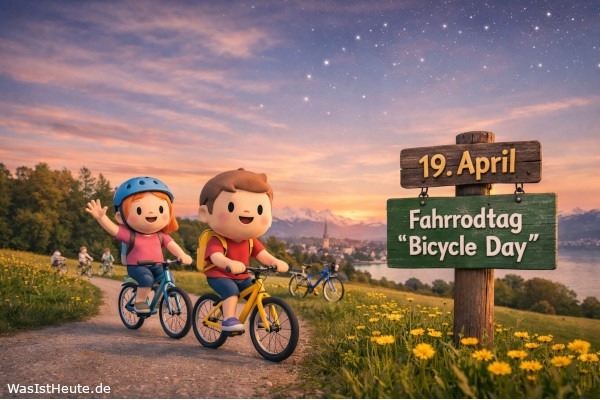 Fahrradtag „Bicycle Day“ ist am 19. April: historischer Ursprung