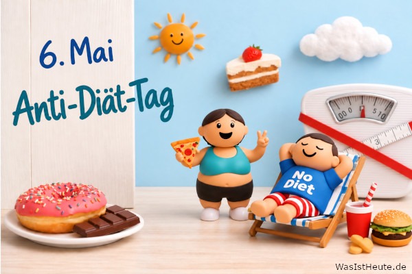 Internationaler Anti-Diät-Tag ist am 6. Mai: Zeichen für Körperakzeptanz