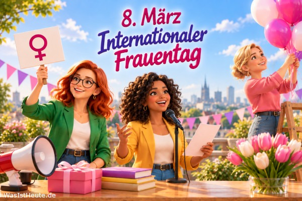 Internationaler Frauentag ist am 8. März: weltweiter Tag für Frauenrechte