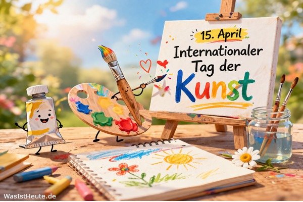 Internationaler Tag der Kunst ist am 15. April: weltweite Würdigung kreativer Werke