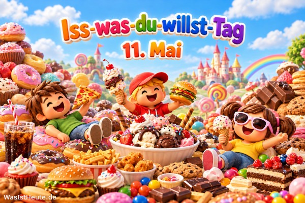 Iss-was-du-willst-Tag ist am 11. Mai: Genuss ohne Regeln