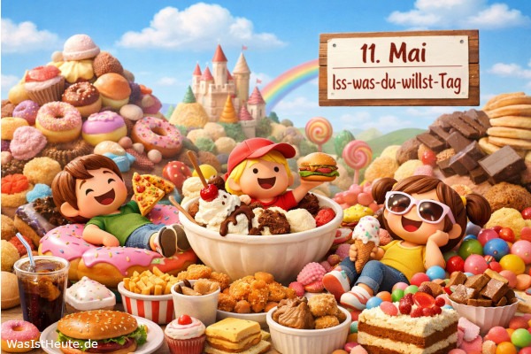 Iss-was-du-willst-Tag ist am 11. Mai: Genuss ohne Regeln