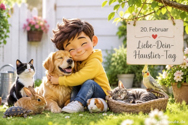 Liebe-Dein-Haustier-Tag ist am 20. Februar: Zeit für Tierzuwendung