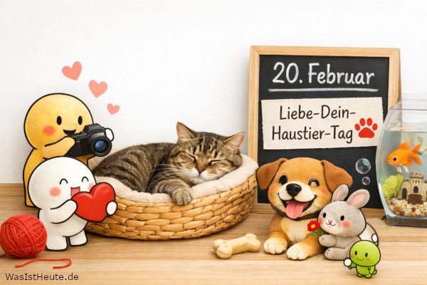 Liebe-Dein-Haustier-Tag ist am 20. Februar: Zeit für Tierzuwendung