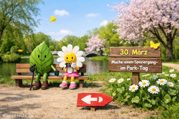 Mache-einen-Spaziergang-im-Park-Tag ist am 30. März: Zeit für Grün und Bewegung