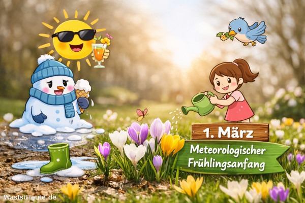 Meteorologischer Frühlingsanfang ist am 1. März: Start der neuen Jahreszeit