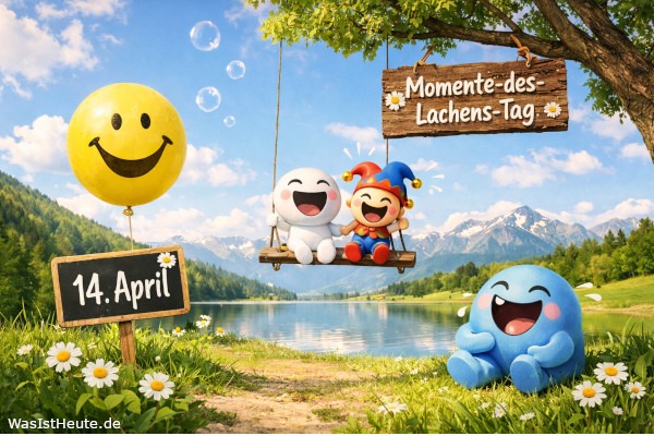 Momente-des-Lachens-Tag ist am 14. April: Freude bewusst teilen