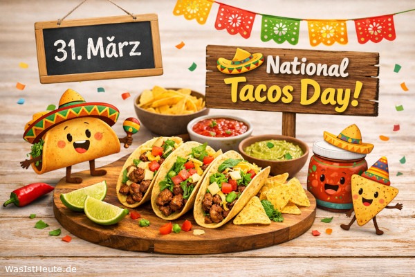 National Tacos Day ist am 31. März: Würdigung der beliebten Taco-Speise