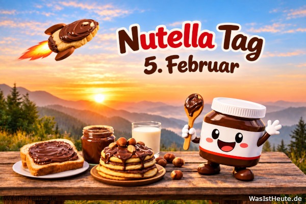 Nutella Tag ist am 5. Februar: weltweiter Ehrentag