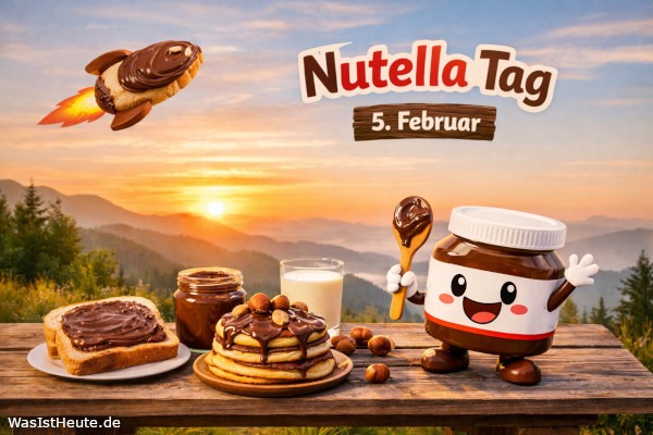 Nutella Tag ist am 5. Februar: weltweiter Ehrentag