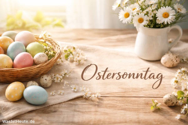 Ostersonntag ist am 5. April 2026: Christliches Fest der Auferstehung Jesu