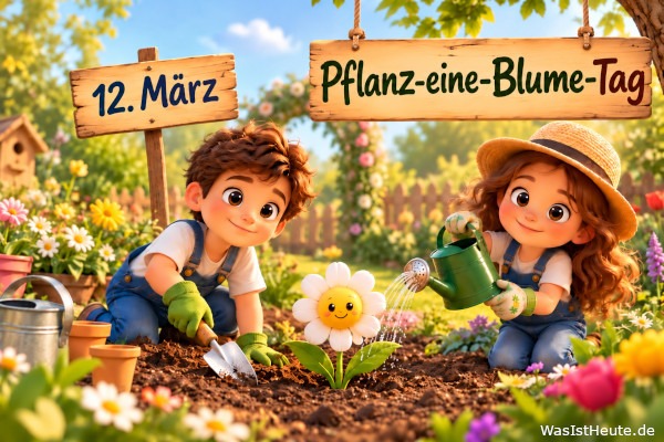 Pflanz-eine-Blume-Tag ist am 12. März: Blumen setzen und Frühling begrüßen