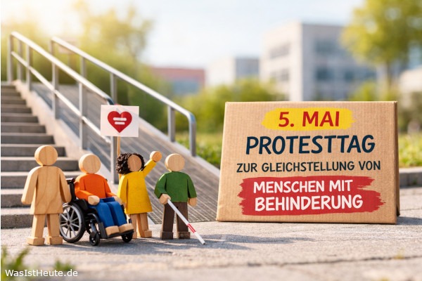 Protesttag zur Gleichstellung von Menschen mit Behinderung ist am 5. Mai: Zeichen für Inklusion und gleiche Rechte
