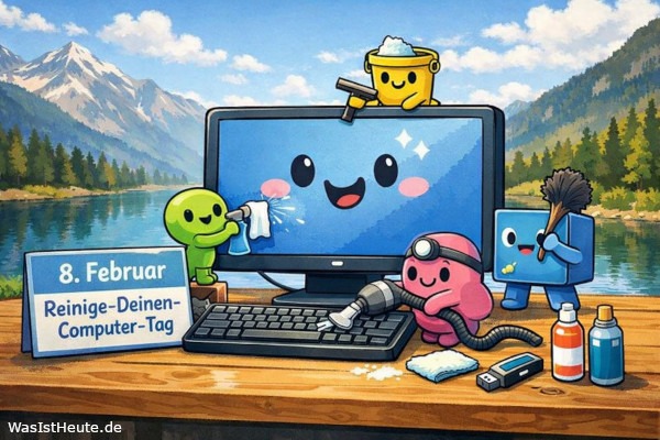 Reinige-Deinen-Computer-Tag ist am 8. Februar: PC säubern