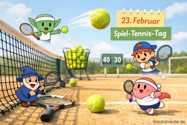 Spiel-Tennis-Tag ist am 23. Februar: Tennissport im Mittelpunkt