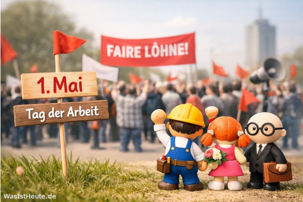 Tag der Arbeit ist am 1. Mai: Gesetzlicher Feiertag mit Geschichte