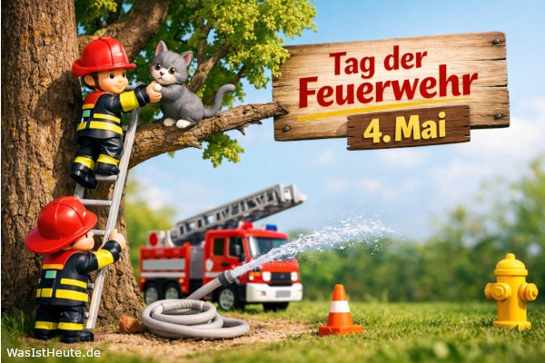Tag der Feuerwehr ist am 4. Mai: Ehrung für Einsatzkräfte