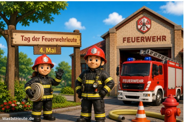 Tag der Feuerwehrleute ist am 4. Mai: Ehrung für Einsatzkräfte