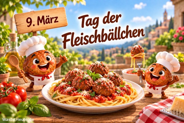 Tag der Fleischbällchen ist am 9. März: Anlass rund um Hackfleischgerichte