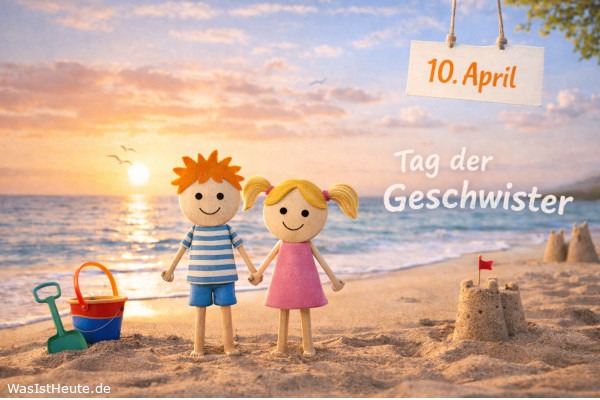 Tag der Geschwister ist am 10. April: Würdigung von Brüdern und Schwestern