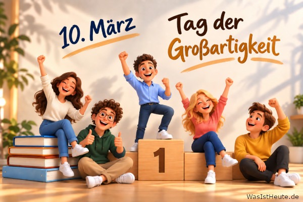 Tag der Großartigkeit ist am 10. März: Mut zu eigenen Stärken