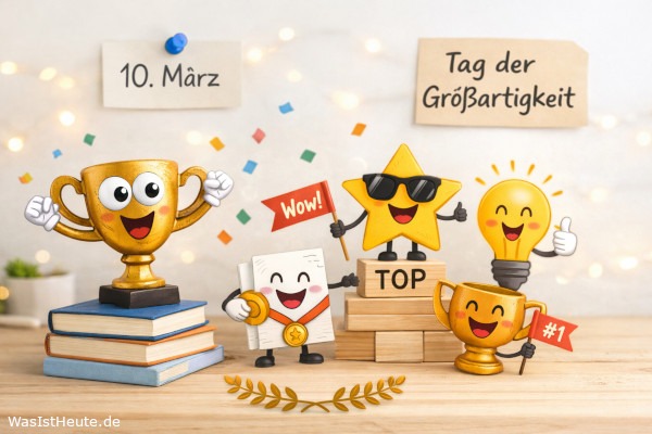 Tag der Großartigkeit ist am 10. März: Mut zu eigenen Stärken
