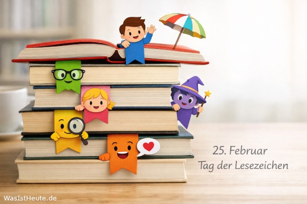 Welttag der Lesezeichen ist am 25. Februar: Lesen sichtbar würdigen