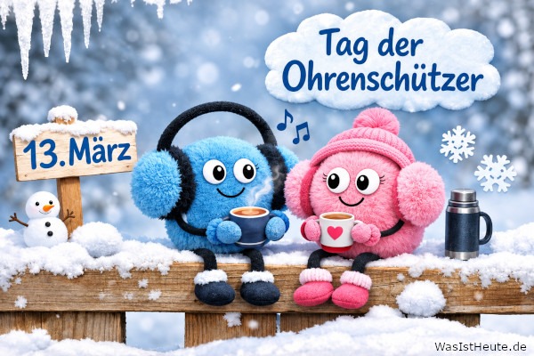Tag der Ohrenschützer ist am 13. März: Wärme für kalte Ohren