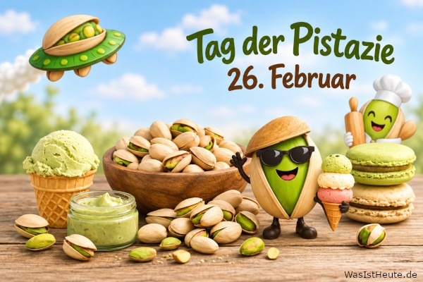 Tag der Pistazie ist am 26. Februar: Anlass rund um die grüne Nuss
