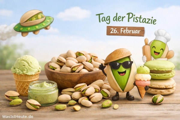 Tag der Pistazie ist am 26. Februar: Anlass rund um die grüne Nuss