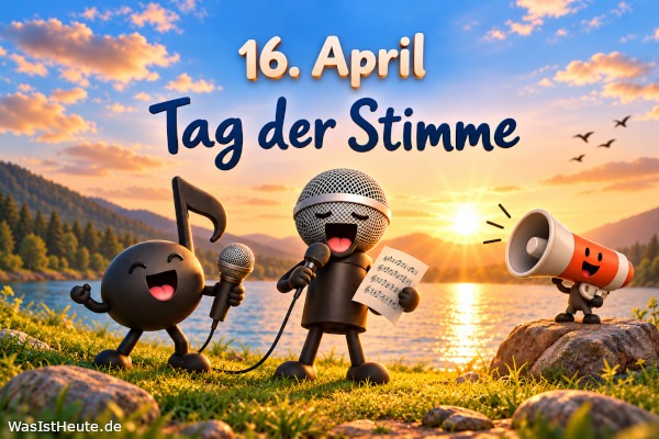 Tag der Stimme ist am 16. April: weltweiter Aktionstag zur Stimme