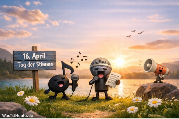 Tag der Stimme ist am 16. April: weltweiter Aktionstag zur Stimme