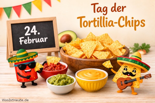 Tag der Tortilla-Chips ist am 24. Februar: Snack-Aktionstag mit Ursprung in den USA