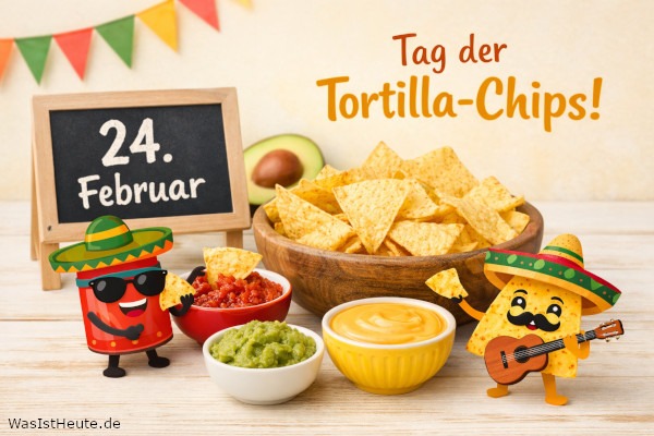 Tag der Tortilla-Chips ist am 24. Februar: Snack-Aktionstag mit Ursprung in den USA