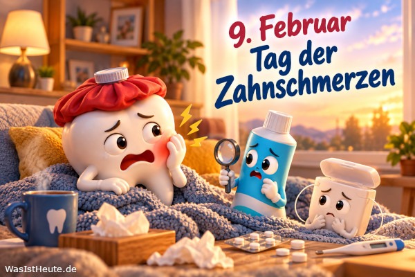 Tag der Zahnschmerzen ist am 9. Februar: Gedenktag rund um Zahnleiden