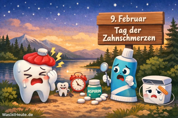 Tag der Zahnschmerzen ist am 9. Februar: Gedenktag rund um Zahnleiden